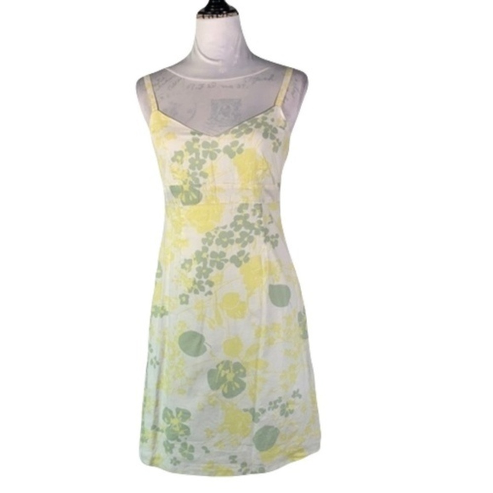 J. Crew Strappy Floral Dress